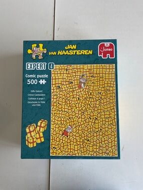 Expert 500-Piece Comic Puzzle - Yellow